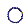 Handgemaakte kralenarmband levensboom in het blauw